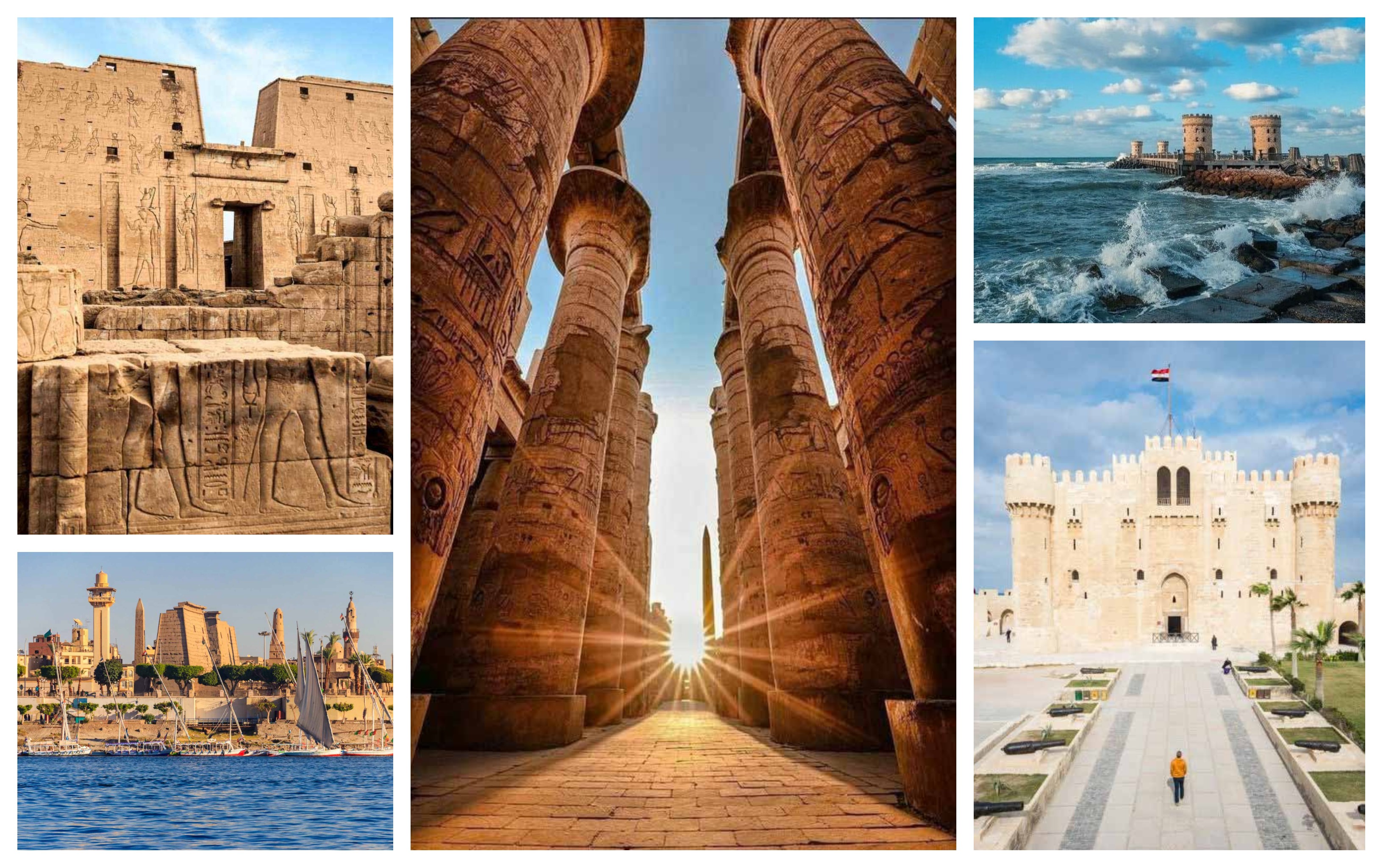 Cairo, Alexandria & Nile Cruise (ASW & LUXOR):