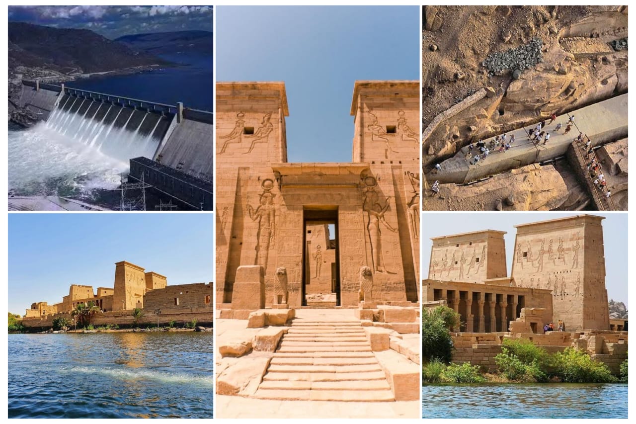 Aswan ( Philae Temple, High Dam & unfinished Obeli