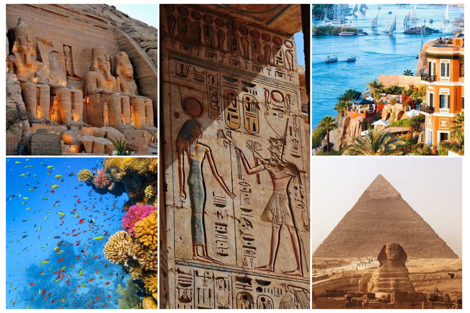 Cairo, Aswan, Luxor and Hurghada in 10 Days(EG24)