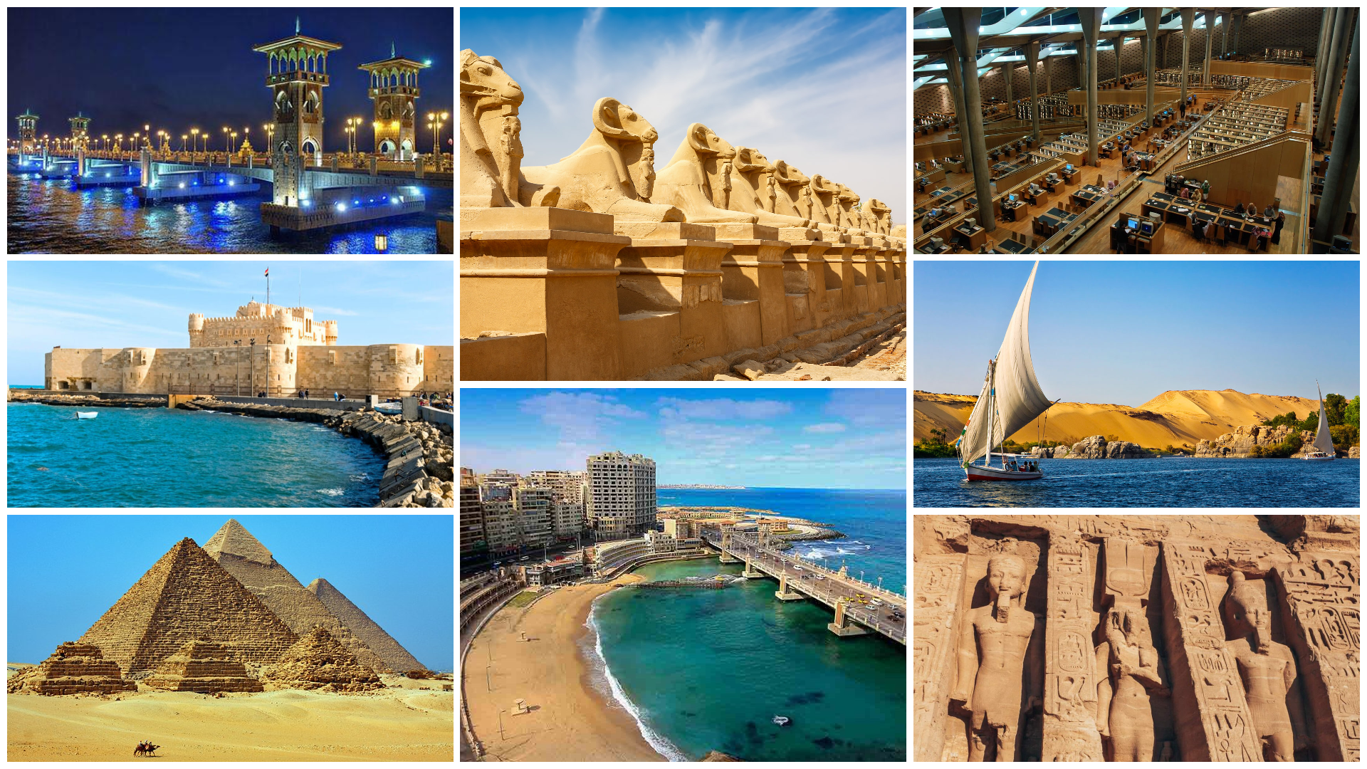 Cairo,Alex&Nile Cruise by flight 10D(EG87) 5* Hote