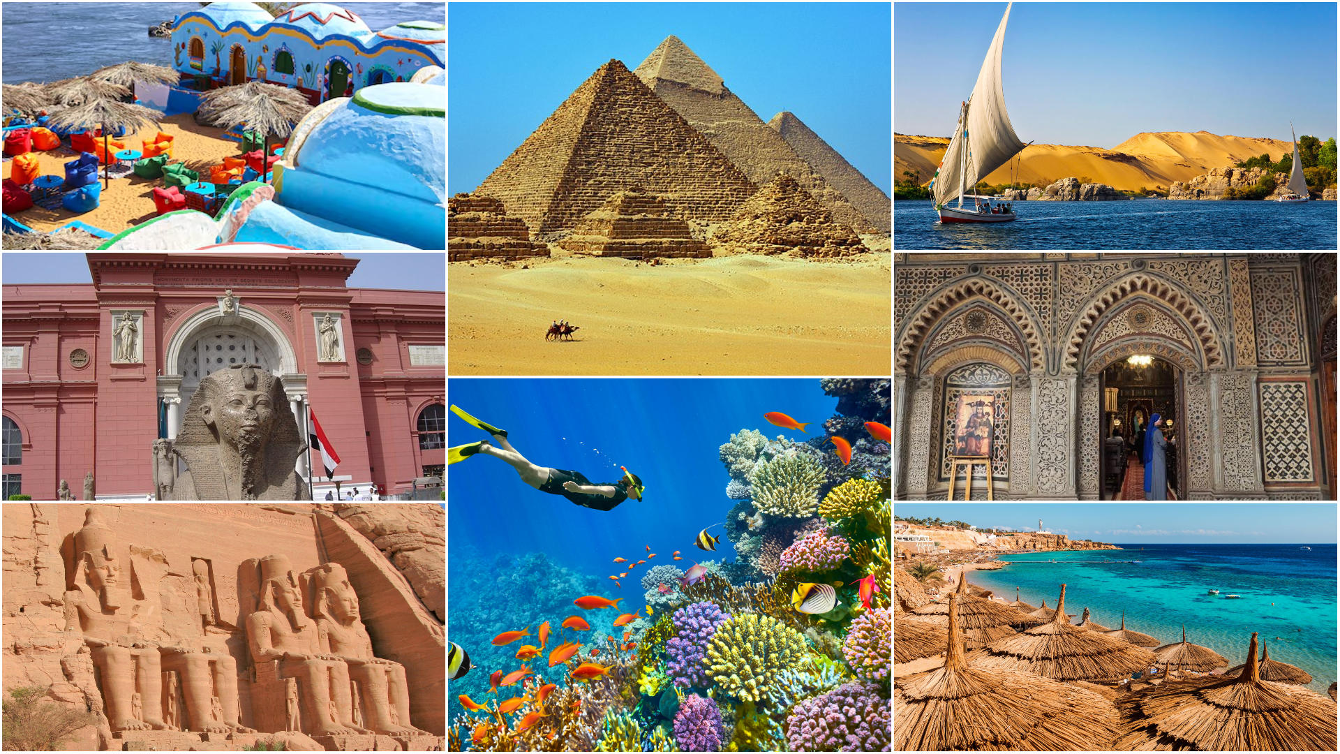 Cairo, Sharm El Sheikh & Nile Cruise 12days(EG27)